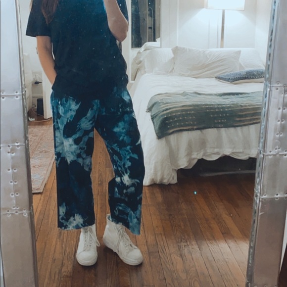 StudioBlueLA Bleached Denim Pants - Picture 4 of 4